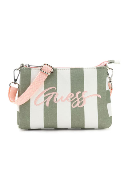 GUESS PRINTED POCHETTE BEACH BAG