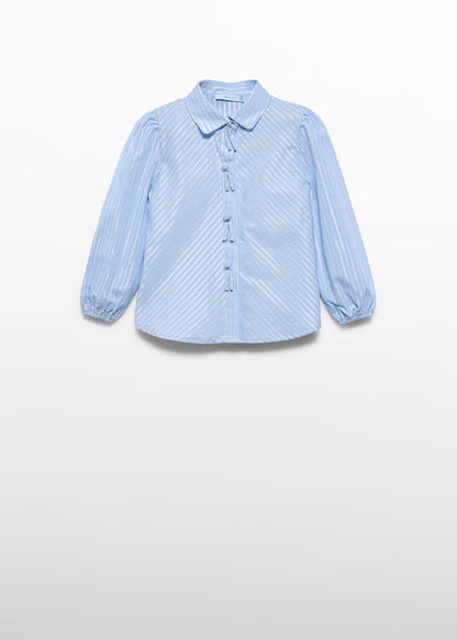 ABEL & LULA GIRLS STRIPED BLOUSE