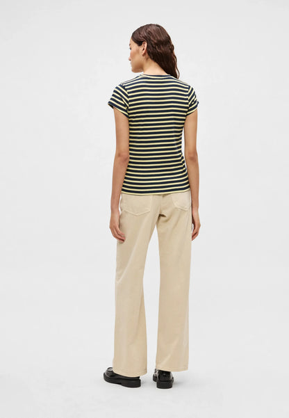 PEPE JEANS WOMAN MERIDA STRIPED T SHIRT