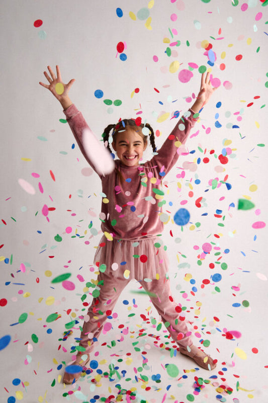 TWO IN A CASTLE ROMANTIC VELVET SEWAT PANTS SET