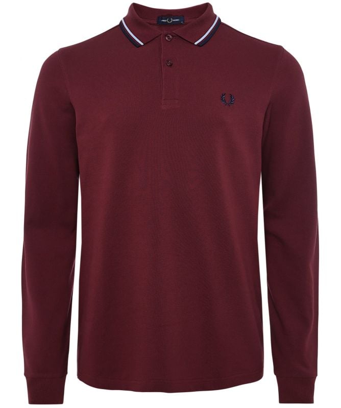 FRED PERRY LS TWIN TIPPED SHIRT