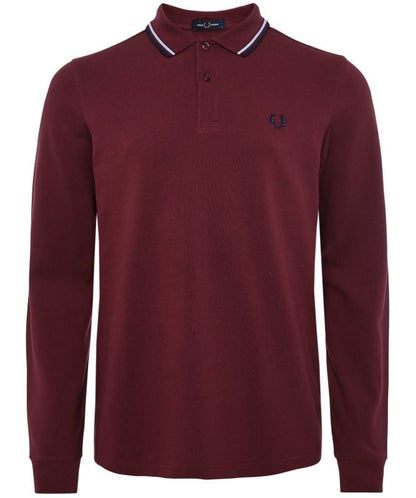 FRED PERRY LS TWIN TIPPED SHIRT