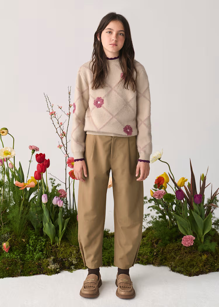 ABEL & LULA GIRLS TWILL TROUSER