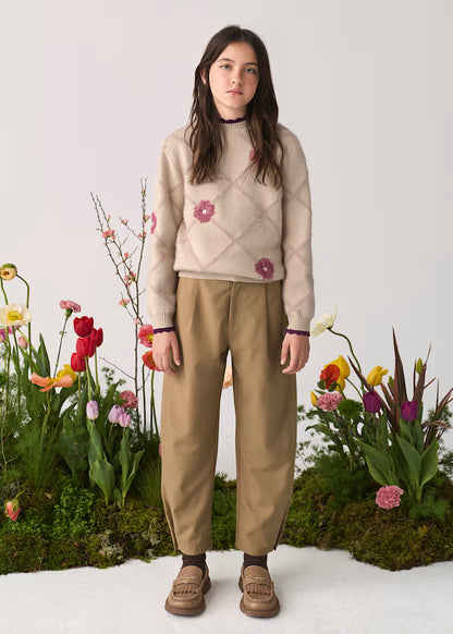 ABEL & LULA GIRLS TWILL TROUSER