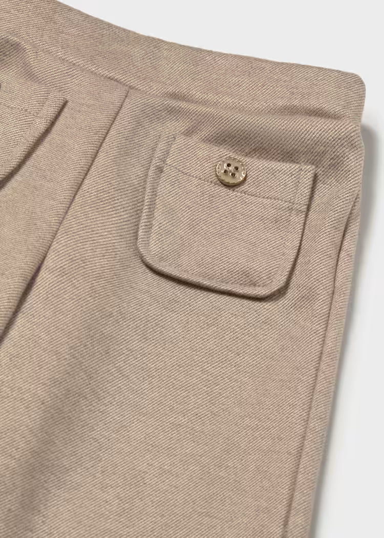 MAYORAL KIDS TWILL KNIT TROUSER