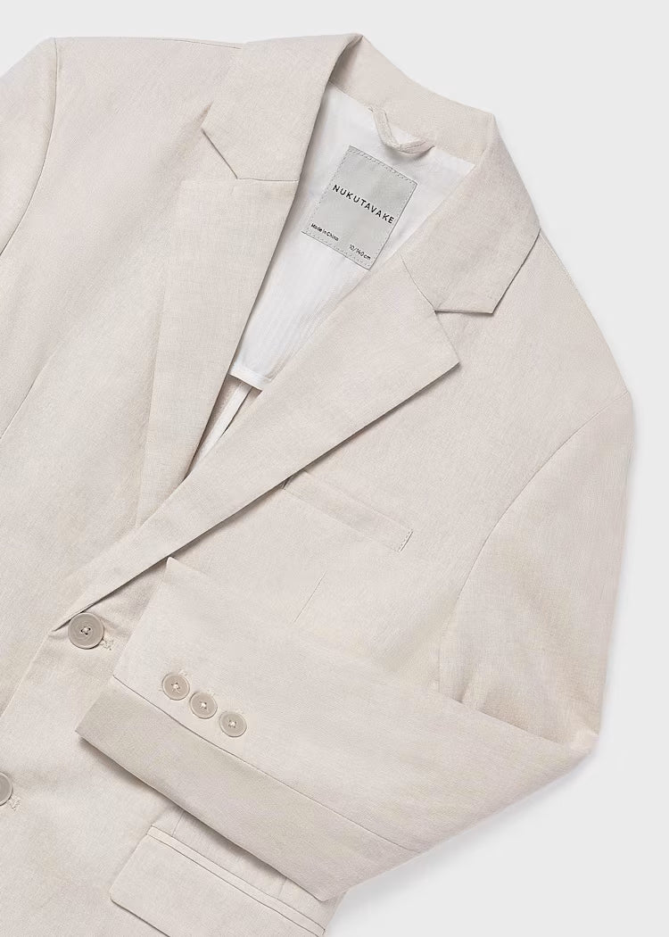 MAYORAL COTTON LINEN BLAZER