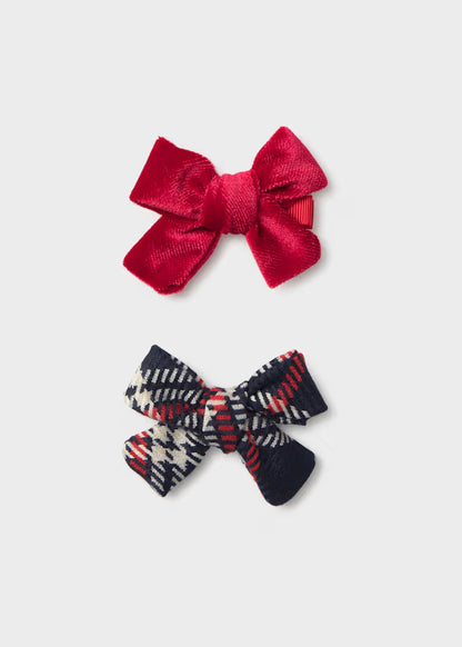 MAYORAL GIRLS SET OF 2 HAIRCLIPS