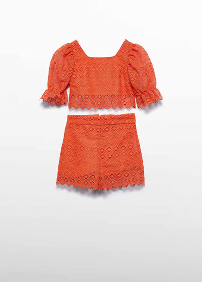 _ABEL & LULA CROCHET SHORT SET