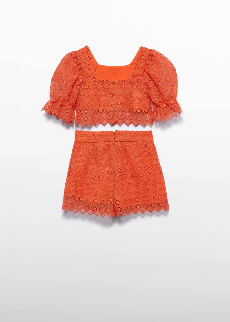 _ABEL & LULA CROCHET SHORT SET