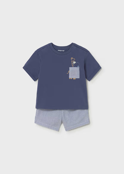 MAYORAL BOYS SET T SHIRT AND BERMUDA
