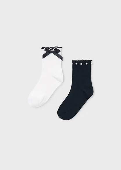 MAYORAL KIDS 2 PAIR SOCKS SET