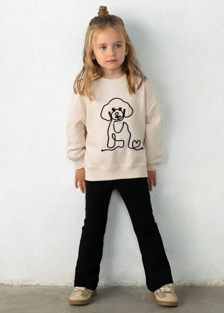 MAYORAL GIRL'S SWEATSHIRT LEGGINGS SET