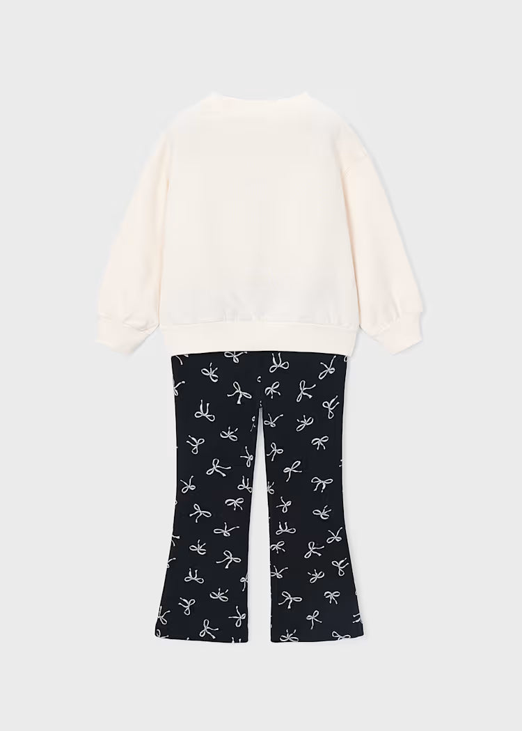 MAYORAL GIRLS SWEATSHIRT LEGGINS SET