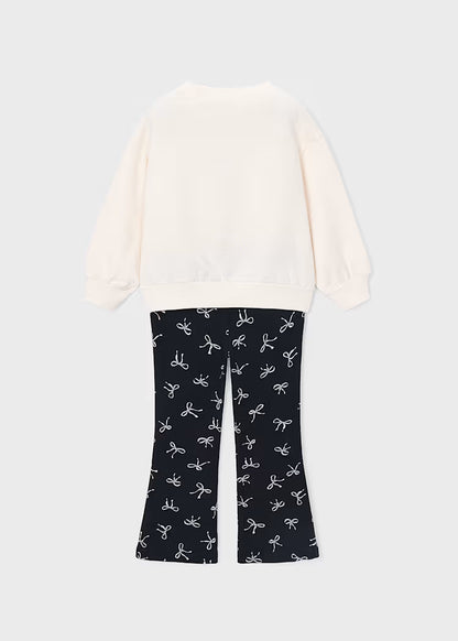 MAYORAL GIRLS SWEATSHIRT LEGGINS SET