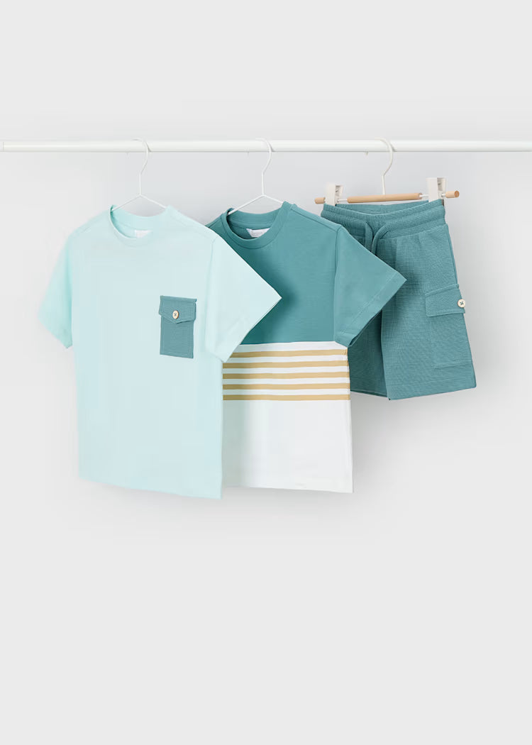 MAYORAL 3 PIECES COTTON SET