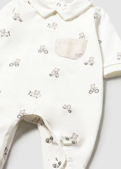MAYORAL SET OF 2 LONG NEWBORN ROMPERS