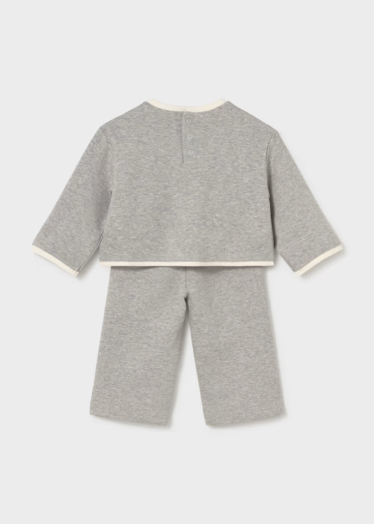 MAYORAL BABY PANTS AND SWEATER SET