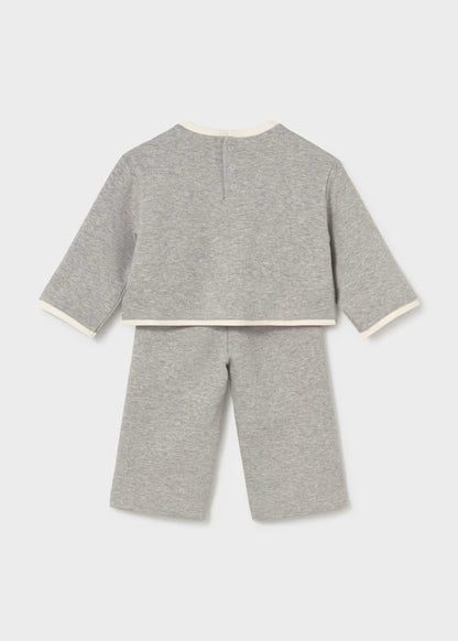 MAYORAL BABY PANTS AND SWEATER SET