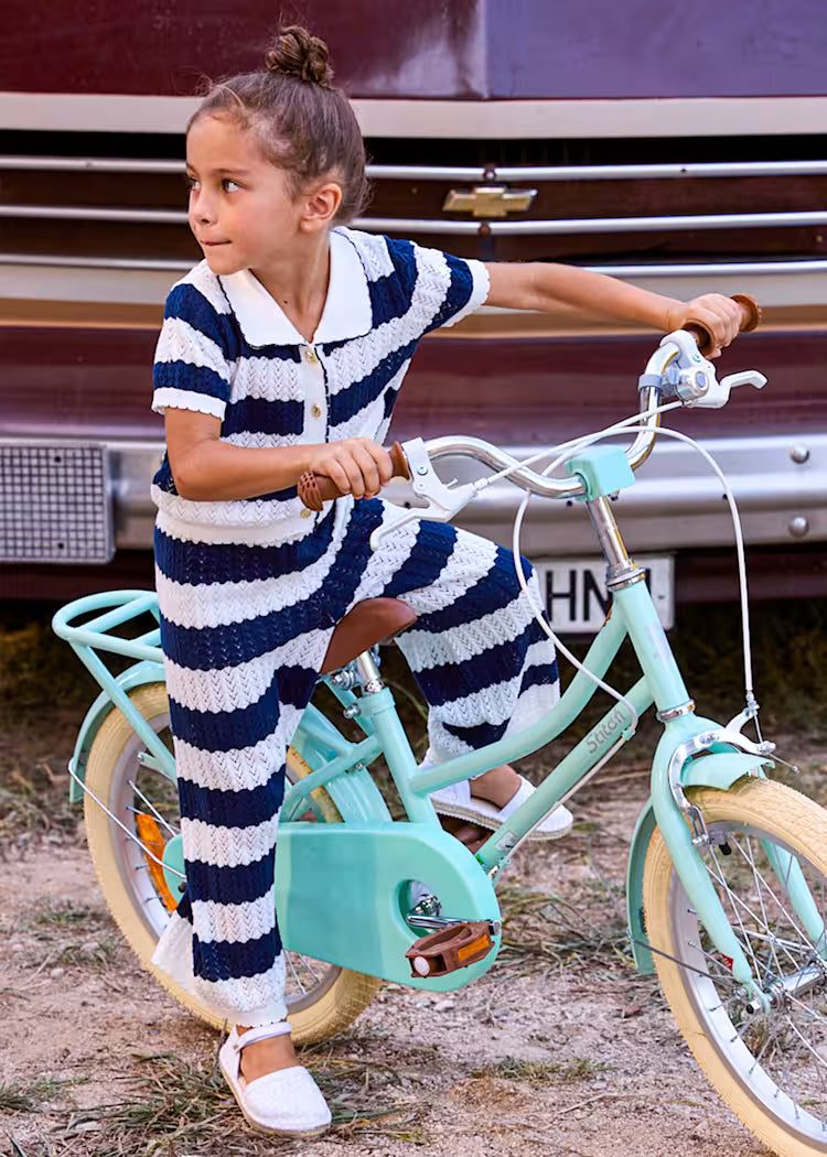 MAYORAL GIRLS KNITTED TOP AND PANTS SEST