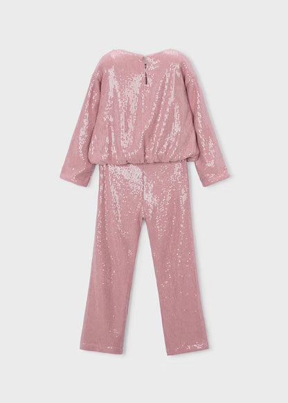 MAYORAL KIDS SEQUINED SET SHIRT & PANTS