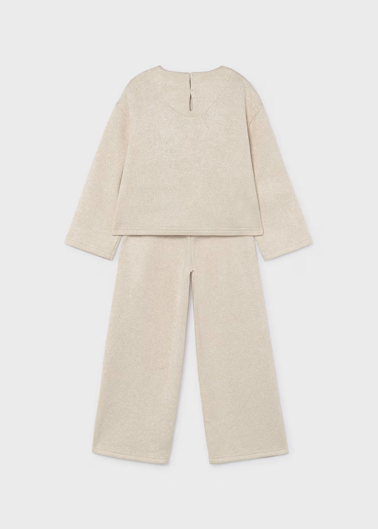 MAYORAL GIRLS SET KNITTED SWEATER & PANTS