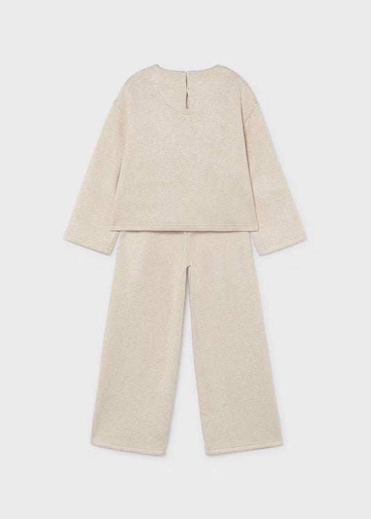 MAYORAL GIRLS SET KNITTED SWEATER & PANTS