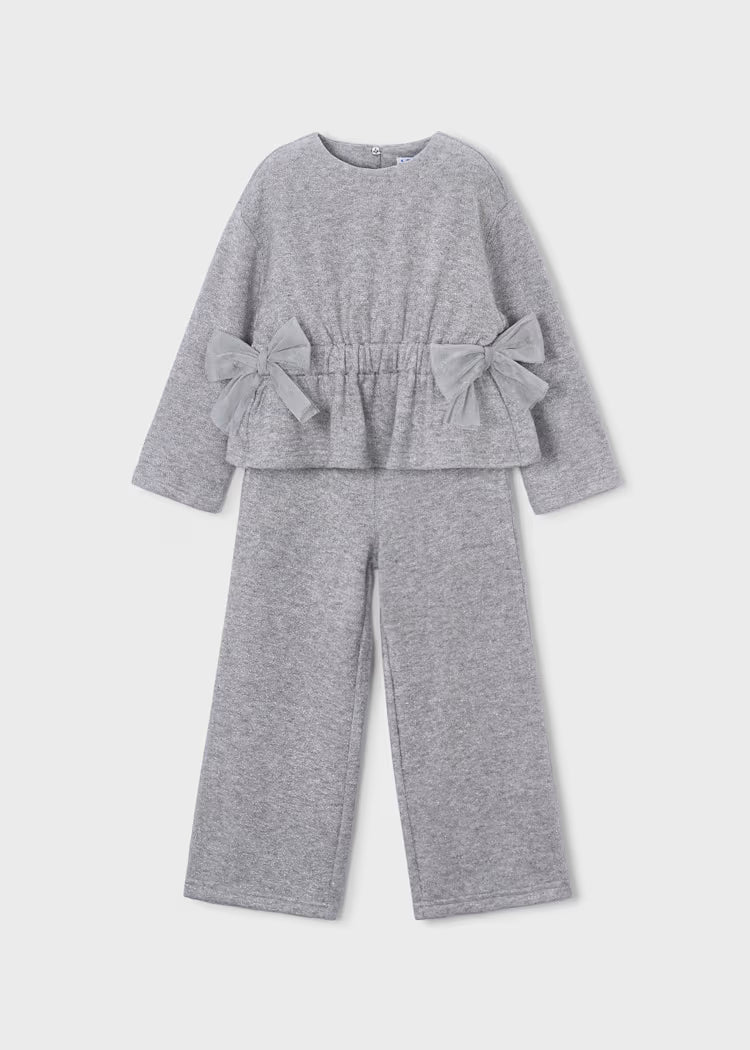MAYORAL GIRLS KNITTED SWEATER & PANTS SET