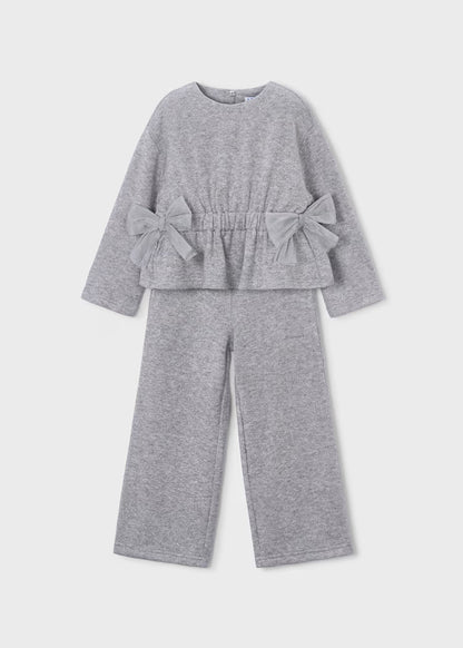 MAYORAL GIRLS KNITTED SWEATER & PANTS SET