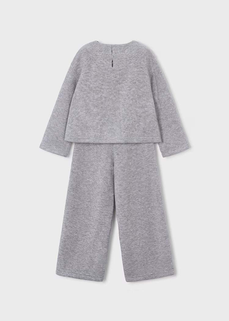 MAYORAL GIRLS KNITTED SWEATER & PANTS SET