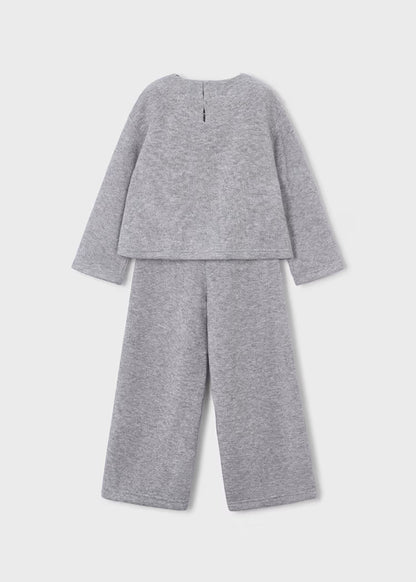 MAYORAL GIRLS KNITTED SWEATER & PANTS SET
