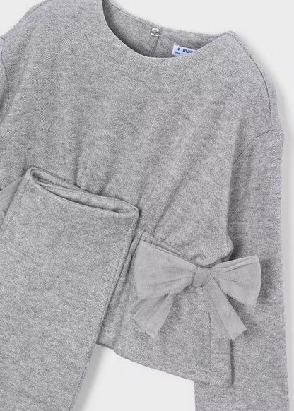 MAYORAL GIRLS KNITTED SWEATER & PANTS SET