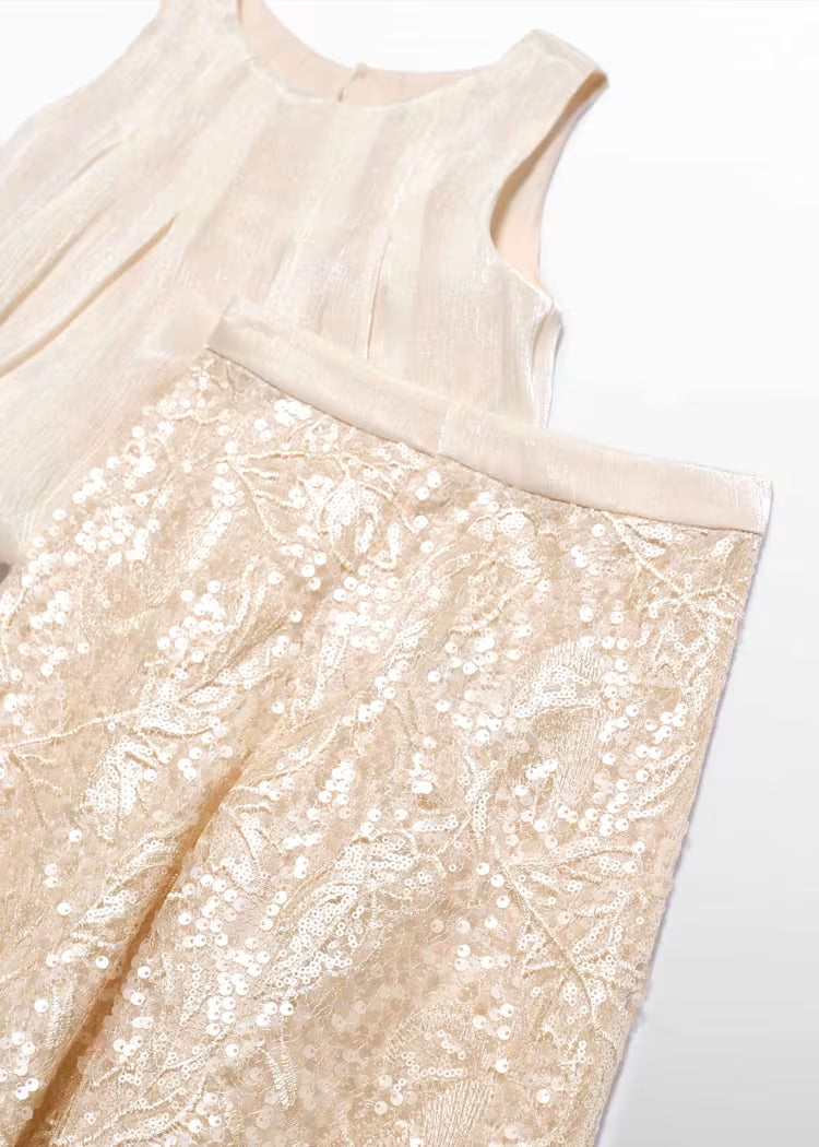 ABEL & LULA GIRL'S SEQUIN PANTS SET