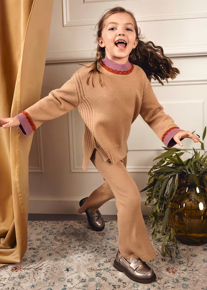 MAYORAL ABEL&LULA GIRLS KNITTED CANAL SET