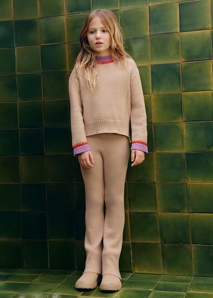 MAYORAL ABEL&LULA GIRLS KNITTED CANAL SET