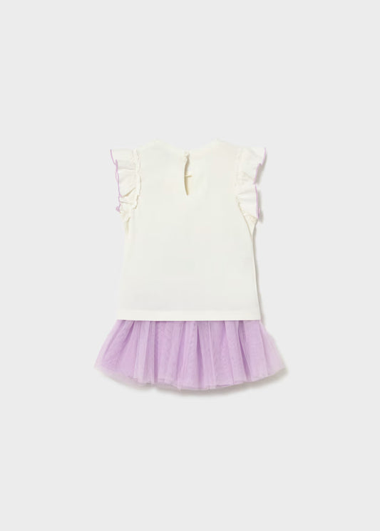 MAYORAL GIRL TULLE SKIRT SET