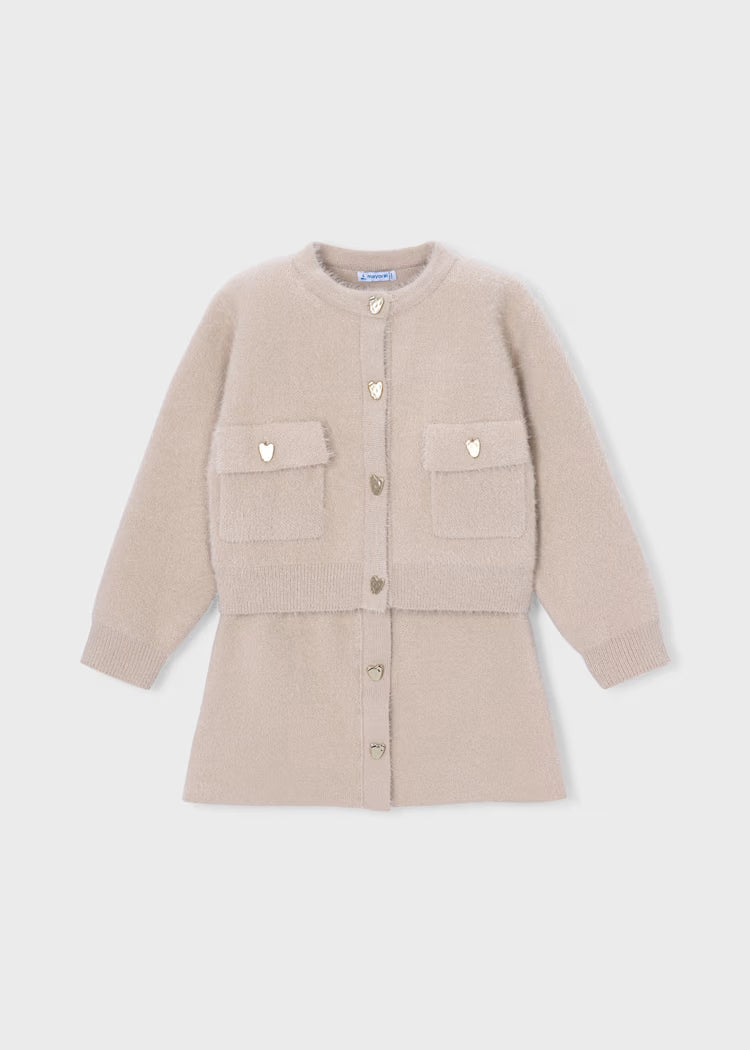 MAYORAL GIRLS TRICOT SKIRT SET