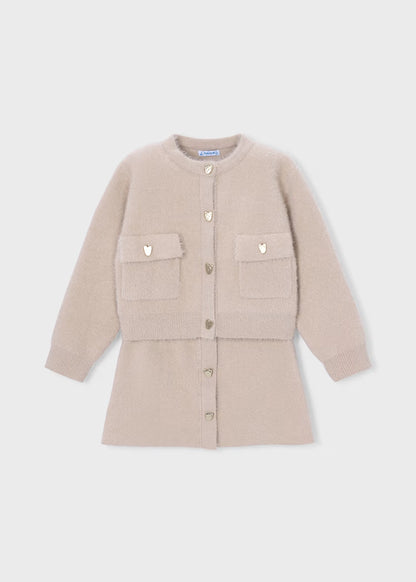 MAYORAL GIRLS TRICOT SKIRT SET