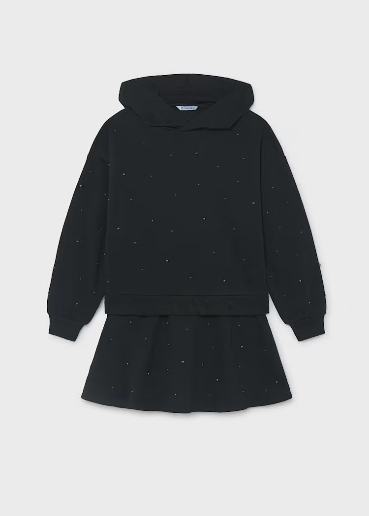 MAYORAL KIDS SET SWEATSHIRT & SKIRT