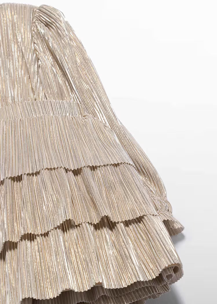 ABEL & LULA PLEATED SKIRT SET