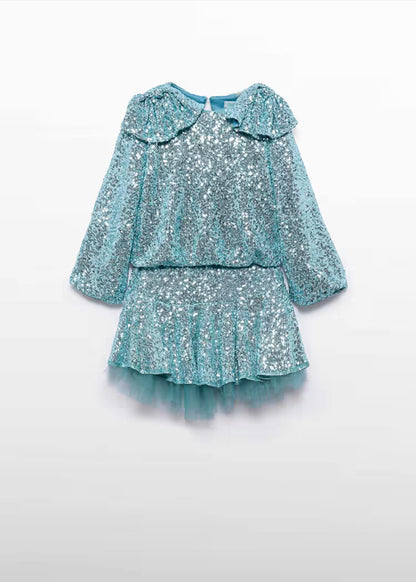 MAYORAL ABEL&LULA GIRLS SEQUIN SKIRT SET