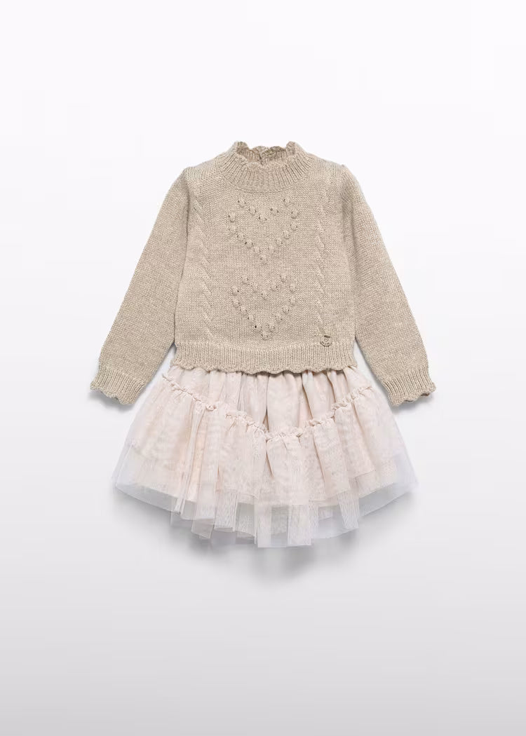 ABEL & LULA BABY GIRL TULLE SKIRT SET