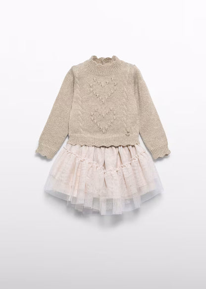 ABEL & LULA BABY GIRL TULLE SKIRT SET