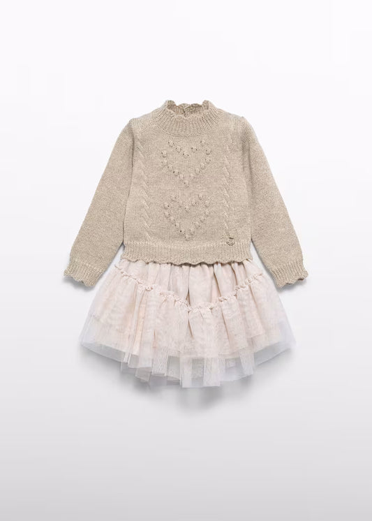 ABEL & LULA BABY GIRL TULLE SKIRT SET