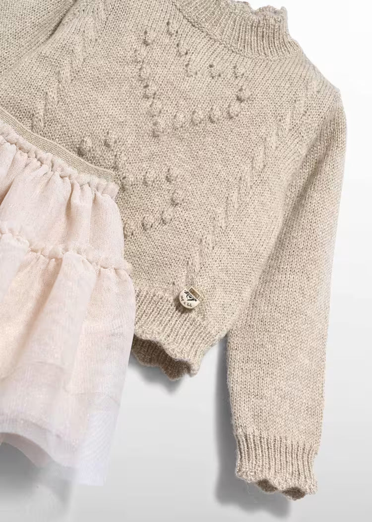 ABEL & LULA BABY GIRL TULLE SKIRT SET