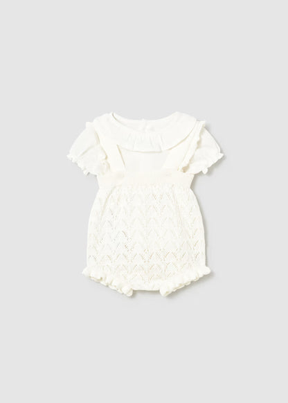 MAYORAL NEWBORN JUMPSUIT SET
