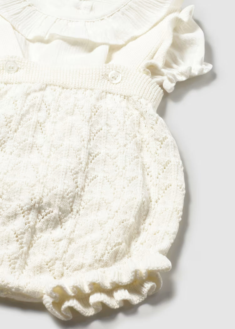 MAYORAL NEWBORN JUMPSUIT SET