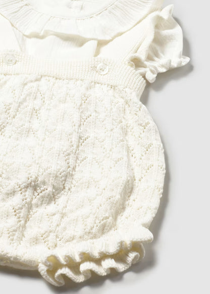 MAYORAL NEWBORN JUMPSUIT SET