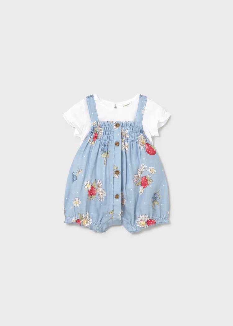 MAYORAL NEWBORN JUMPSUIT SET