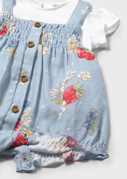 MAYORAL NEWBORN JUMPSUIT SET