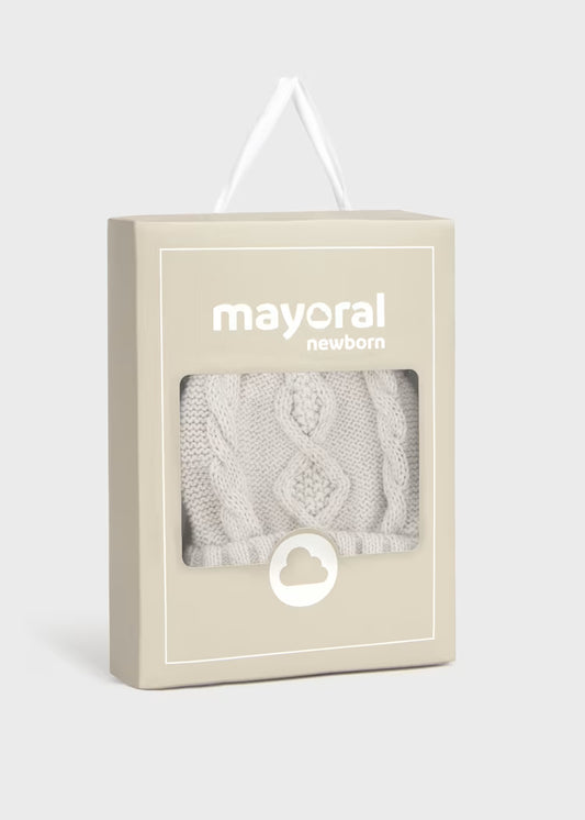 MAYORAL BABIES HAT & MITTENS SET